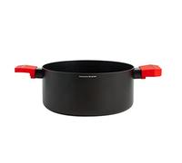 H&H Alessandro Borghese Hot Spot Casseruola 2 Manici in Alluminio Antiaderente, 24cm