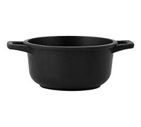 H&H Ancien Chef Casserole Anti-adhésive avec 2 poignées, Aluminium, Noir