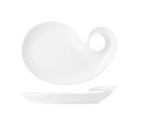 H&h Assiette En Porcelaine Goutte 24 Cm Vaisselle