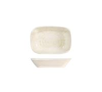 H&H Assiette Rectangulaire En Porcelaine, 12Cm, Multicolore