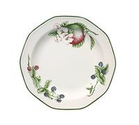 H&H Assiette, Vaisselle en, Multicolore, 26 x 27 x 2 cm