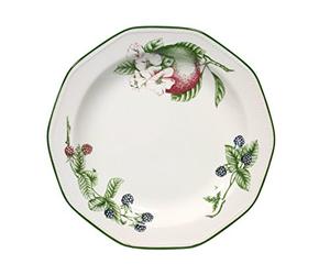 H&H Assiette, Vaisselle en, Multicolore, 26 x 27 x 2 cm