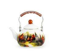 H&H Bollitore Woods In Smalto Decorato Lt 2,5