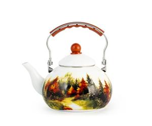 H&H Bollitore Woods In Smalto Decorato Lt 2,5
