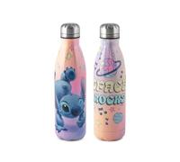 H&H Bouteille Thermique Stitch Space, 500 ml, Acier Inoxydable 18/10, Isolation 12 Heures Chaude/6 Heures Froide