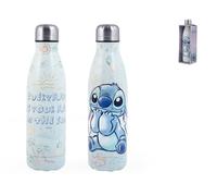 H&H Bouteille Thermos Stitch&Angel Disney En Inox 18/10 Décorée 500