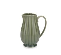 H&H Brocca Lotus In Stoneware Verde Lt 1,08
