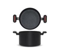 H&H By Bruno Barbieri Pentola Antiaderente Voyage Cm 22