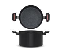 H&H By Bruno Barbieri Pentola Antiaderente Voyage Cm 24