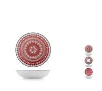 H&H By Bruno Barbieri Set 12 Ciotoline Nomad In Porcellana Cm 10