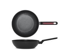 H&H By Bruno Barbieri Wok Antiaderente Voyage Cm 28