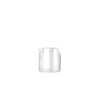 H&H Carafe En Verre Borosilicate 0,5 L, Bec Bouchon En Liège