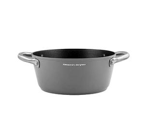 H&H casseruola 2 manici inox quality borghese cm 20