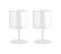 H&H Confezioni 2 Calices Daylight En Verre Borosilicaté Transparent 23 cl