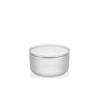 H&H Conteneur prisme rayé en polystyrène 2,3 l