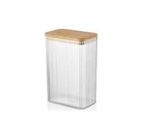 H&H Contenitore Prisma Rigato In Polistirene Lt 2,1