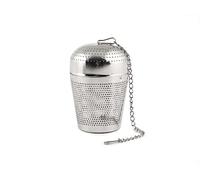 H&H Cuiseur à thé en Acier 18/10, avec chaîne, 6,4 x 4,3 cm, 6,4 cm
