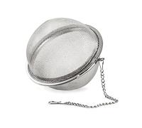 H&H Cuiseur à thé en Acier 18/10, avec chaîne, 8,7 cm