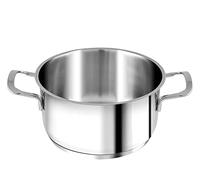 H&H Elodie Faitout avec Fond à Induction, Acier INOX, 22 cm