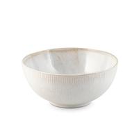 H&H Insalatiera Yucatan In Stoneware Bianco Cm 23