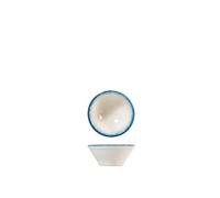 H&H Jupiter Set 6 Coppette In Porcellana, Cm8