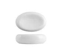 H&H Lot de 4 assiettes cloud 15 x 10 x h4,5 cm