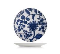 H&H Lot de 6 assiettes plates grandiflora 27 cm
