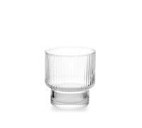 H&H Lot de 6 verres bliss transparents cl 32