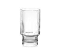 H&H Lot de 6 verres bliss transparents cl 45