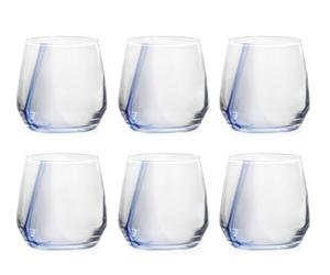 H&H Lot de 6 verres Breeze Cl37