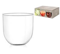 H&H Lot de 6 verres goutte d'eau cc380