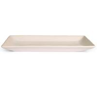 H&h Montblanc Plat Rectangulaire, En Grès, 32x17 Cm