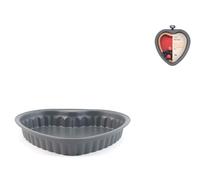 H&H Moule Cœur Chef Deli En Aluminium Antiadhésif Gris cm