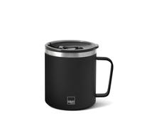 H&H Mug Termico Inox 18/10 Nero Cc400