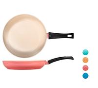 H&H Poêle Antiadhésive Joyful Way Assortie 28 Cm, Noir