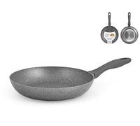 H&H Padella Antiaderente Stone Grigio Cm 22