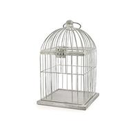 H&H Pagoda Petite Cage Carrée, en Métal, 13x24 cm