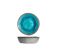 H&H Piatto Fondo teide Stoneware Azzurro cm 16