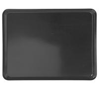 H&H Plateau Bord Mélamine 40X30X2 Noir Article pour la Maison