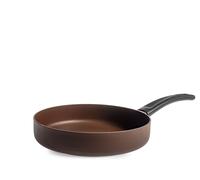 H&H Poêle En Aluminium Avec Revêtement Antiadhésif PFLUON 28 Cm