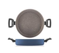 H&H Poêle Rond Antiadhésive Arctic Cm.28