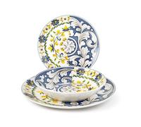 H&H Servizio Tavola 18 Pezzi Coupe Faenza In Porcellana