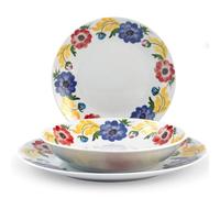 H&H Servizio Tavola 18 Pezzi Jardin