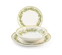 H&h servizio tavola natalizio 18 pezzi royal