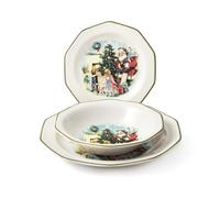 H&h Service de table de Noël 18 pièces Christmas Cheer