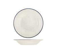 H&H Set 12 Piatti Fondi Milos Cm22