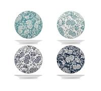 H&H Set 4 Piatti Frutta Victoria Cm 19