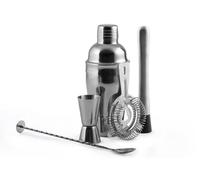 H&H Set 5 Pezzi Cocktail In Acciaio Inox 18/10