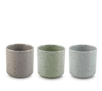 H&H Set 6 Bicchierini Caff Yoko In Porcellana Cc 150