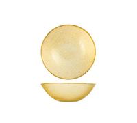 H&h set 6 bowl charm gold glitter cm 15